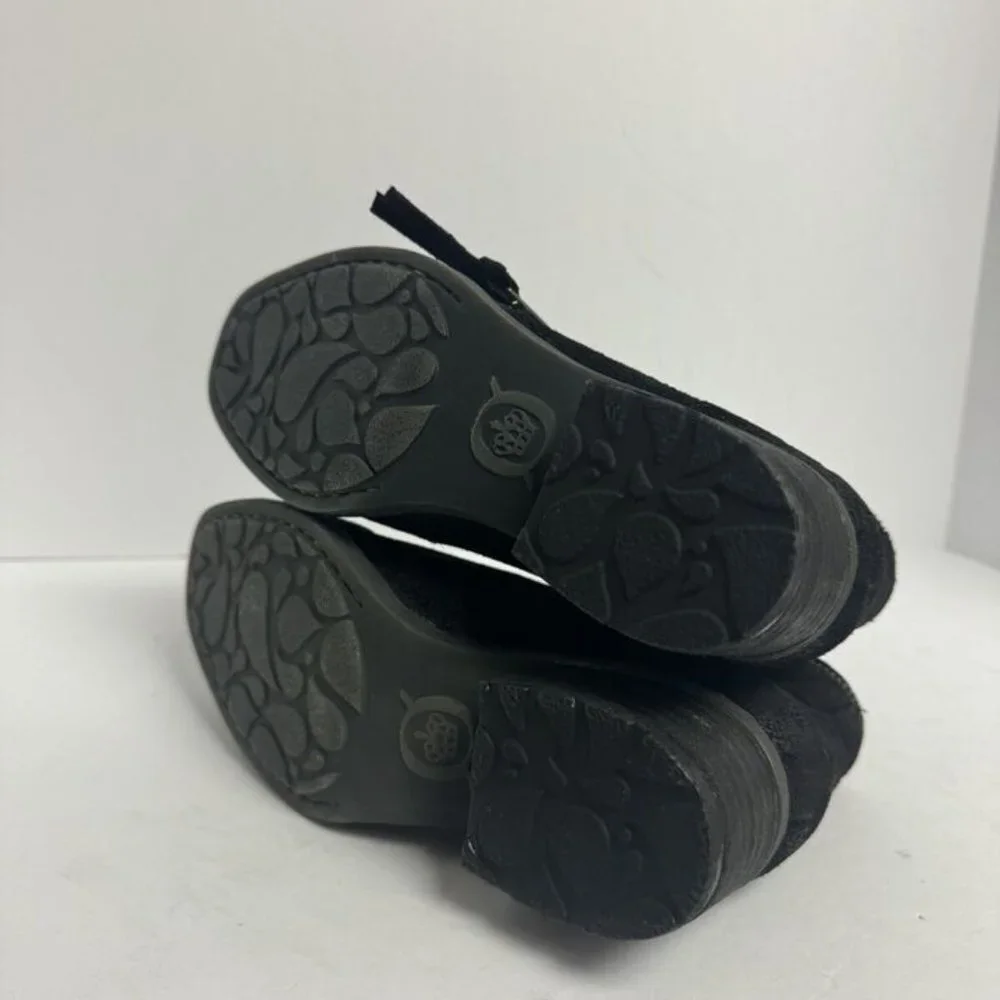 Born Womens Montoro Boot Black Size 6 M